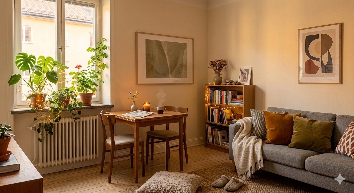 bild på mysig lägenhet